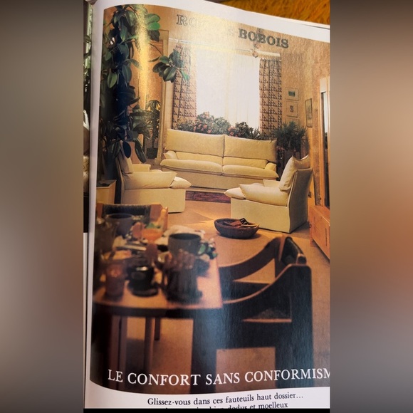 1981 Vintage DÉCORMAG Interior Design/Home Decor Magazine - Picture 2 of 4